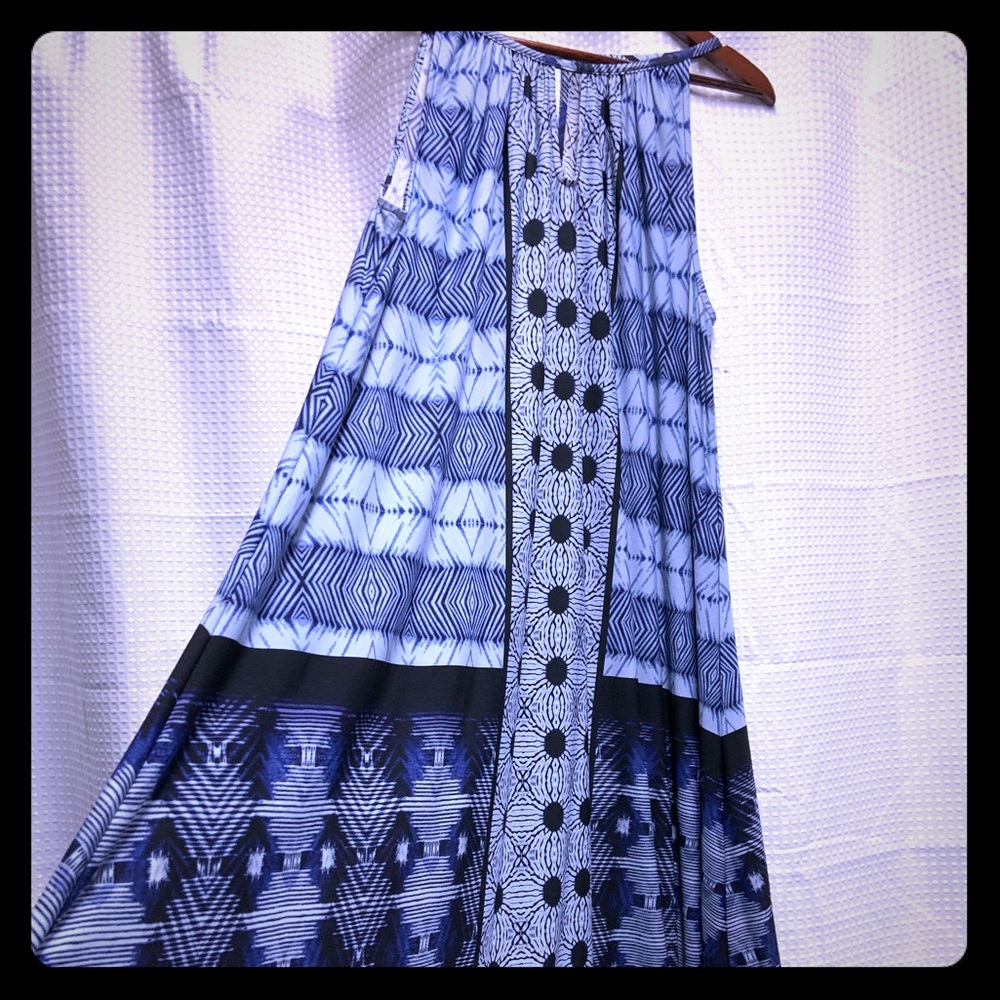 Chico’s Asymmetrical strap dress